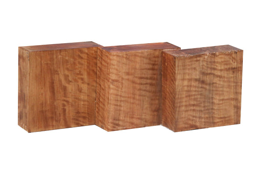 Figured Asian Satinwood Bowl Blank - (5" x 5" x 2")