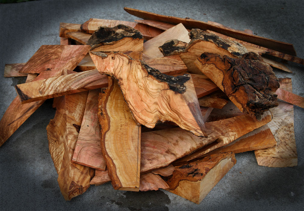 Box of Italian Olive Smoker Chunks - Medium Box (MFRB)
