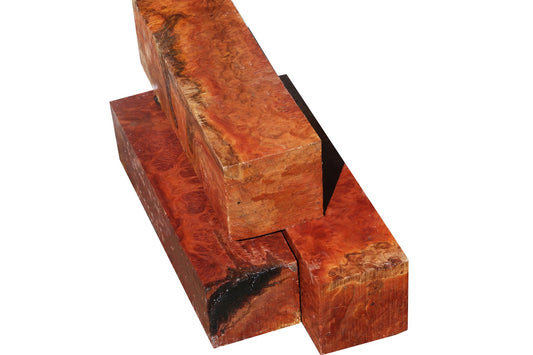 Red Mallee Burl Peppermill Blank (12" x 3" x 3")