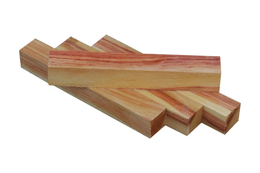 Tulipwood Sapwood Contrast Pen Blank (5 Pack) - 3/4"