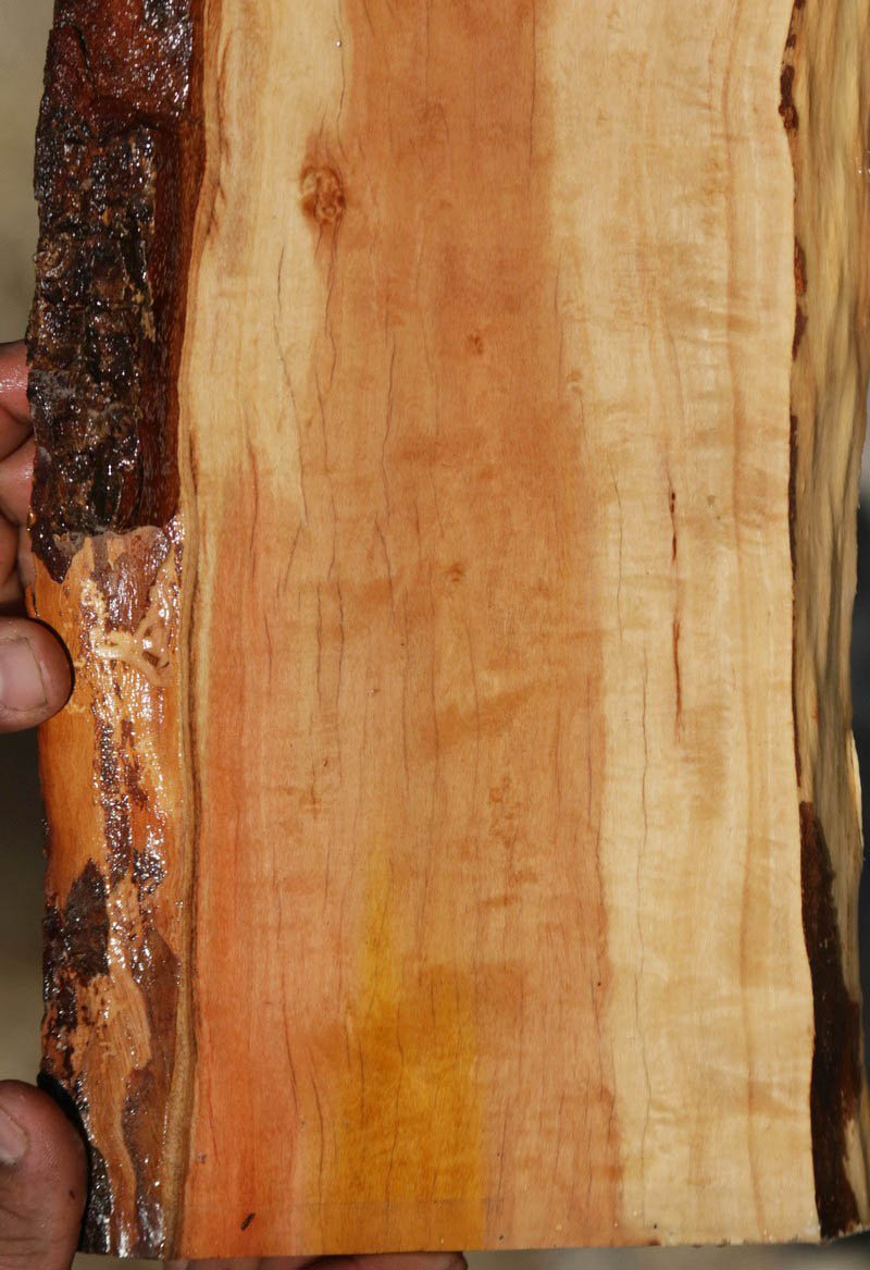 Pink Ivory Live Edge Lumber