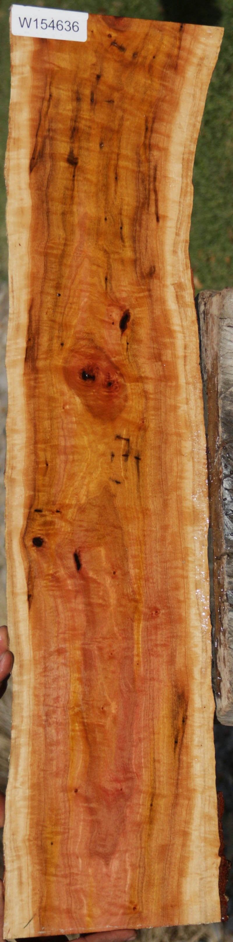 Pink Ivory Live Edge Lumber