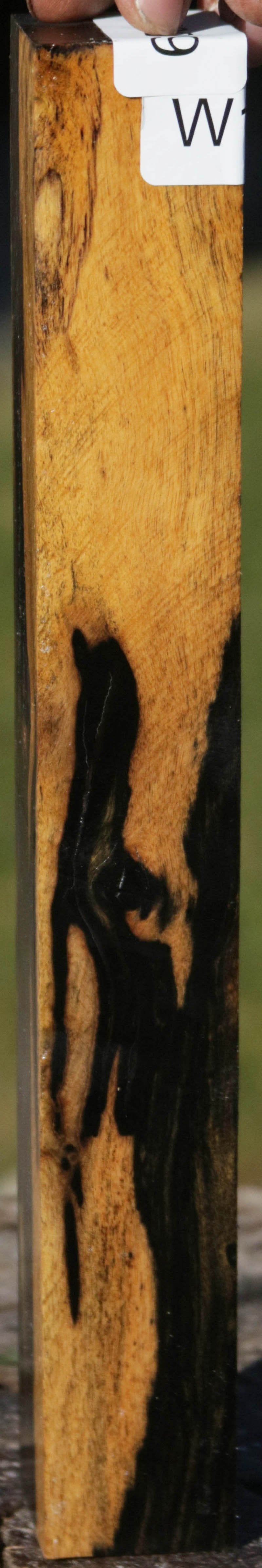 Black and White Ebony Turning Square