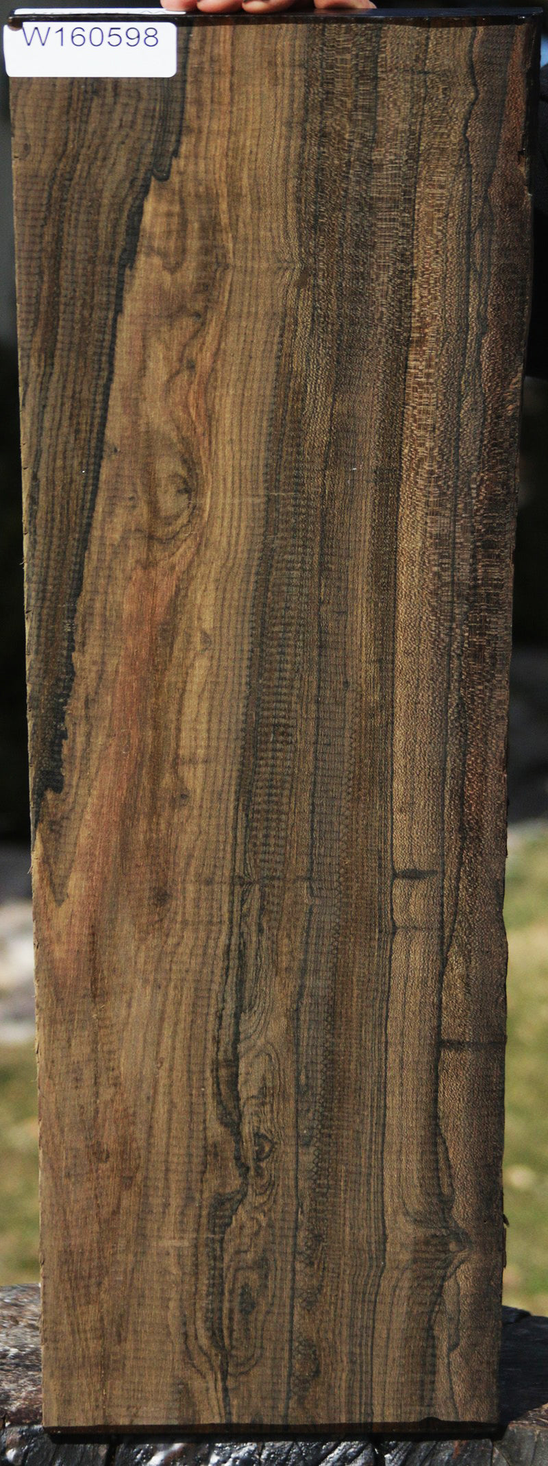 Exhibition Live Edge Ziricote Lumber