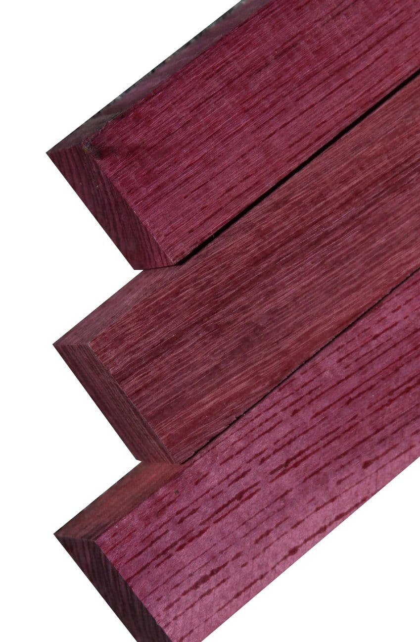 Purpleheart Peppermill Blank (12" x 3" x 3")