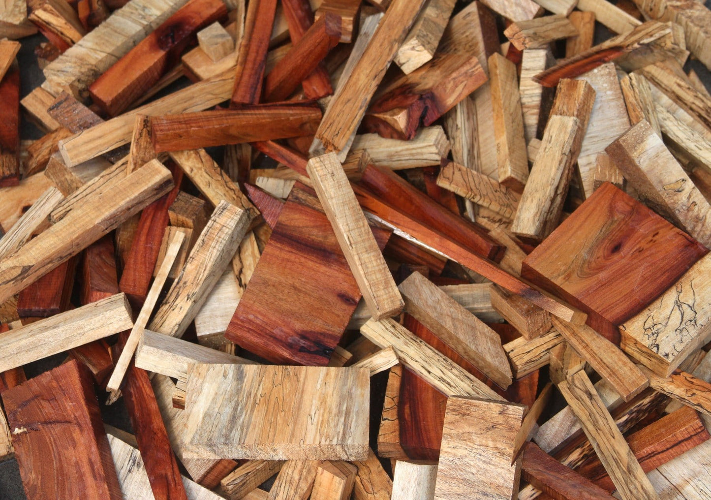Spalted Tamarind Cut Offs - Medium Box (MFRB)